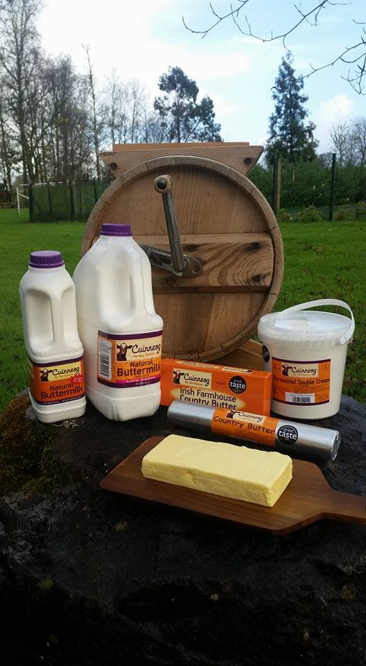 Cuinneog traditional dairy products